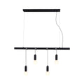 Bikkel 4 Lights Pendant Light - Black