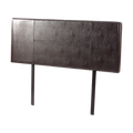 Double Size | PU Leather Bed Headboard Bedhead (Brown)