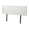 King Size | PU Leather Bed Headboard Bedhead (White)