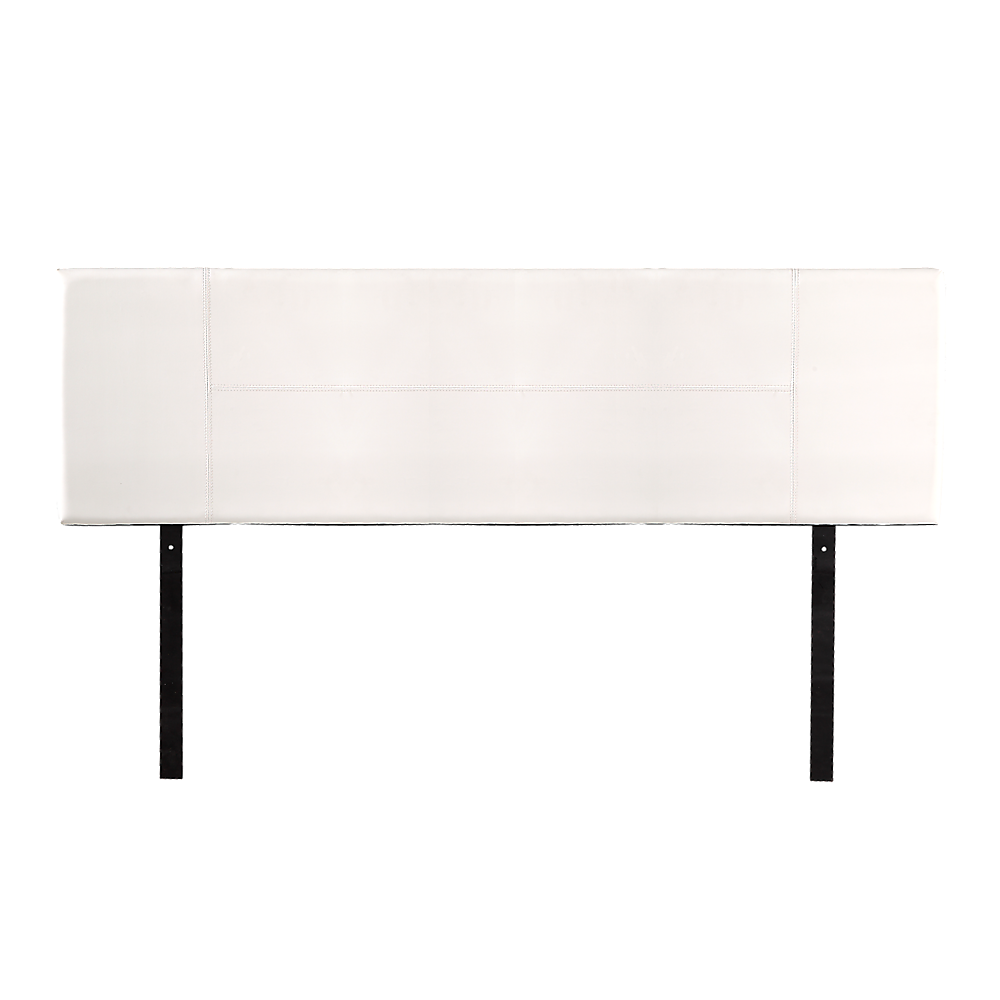 King Size | PU Leather Bed Headboard Bedhead (White)