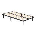 Basic Series Metal King Single Bed Frame Black