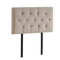 Single Size | Deluxe Headboard Bedhead (Beige)