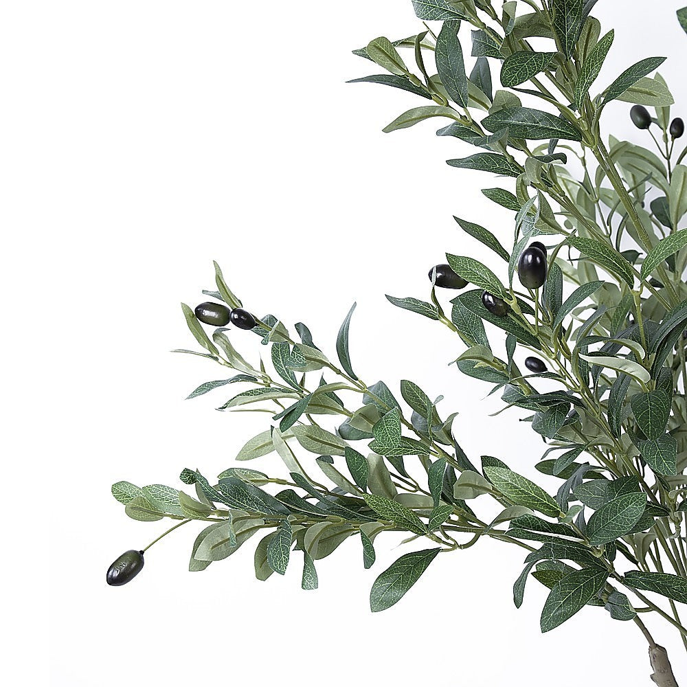 150cm Artificial Olive Tree Realistic Faux Indoor Plant for Home & Office - Green