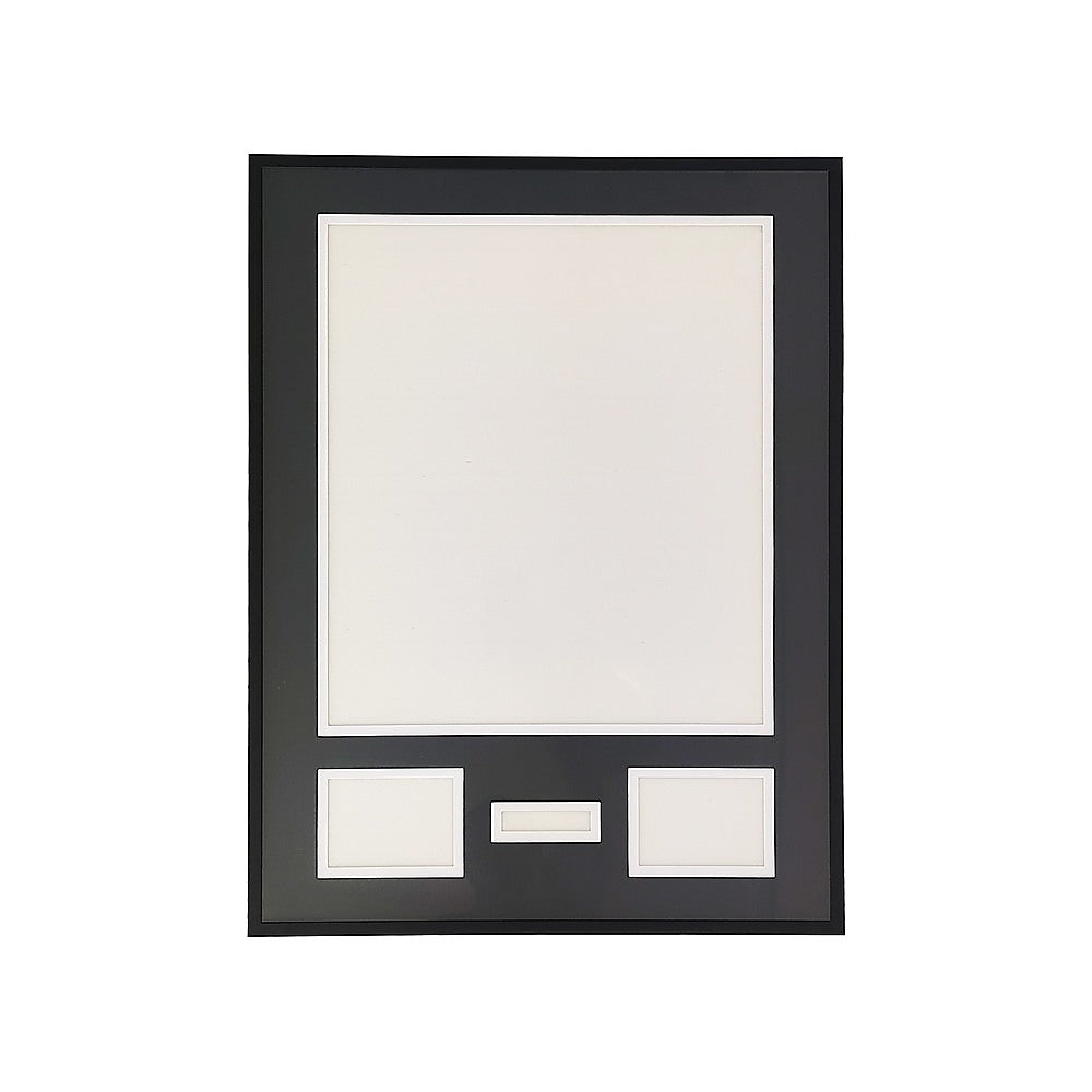 Photo Souvenir Display Frame Wall Decor Showcase - Black