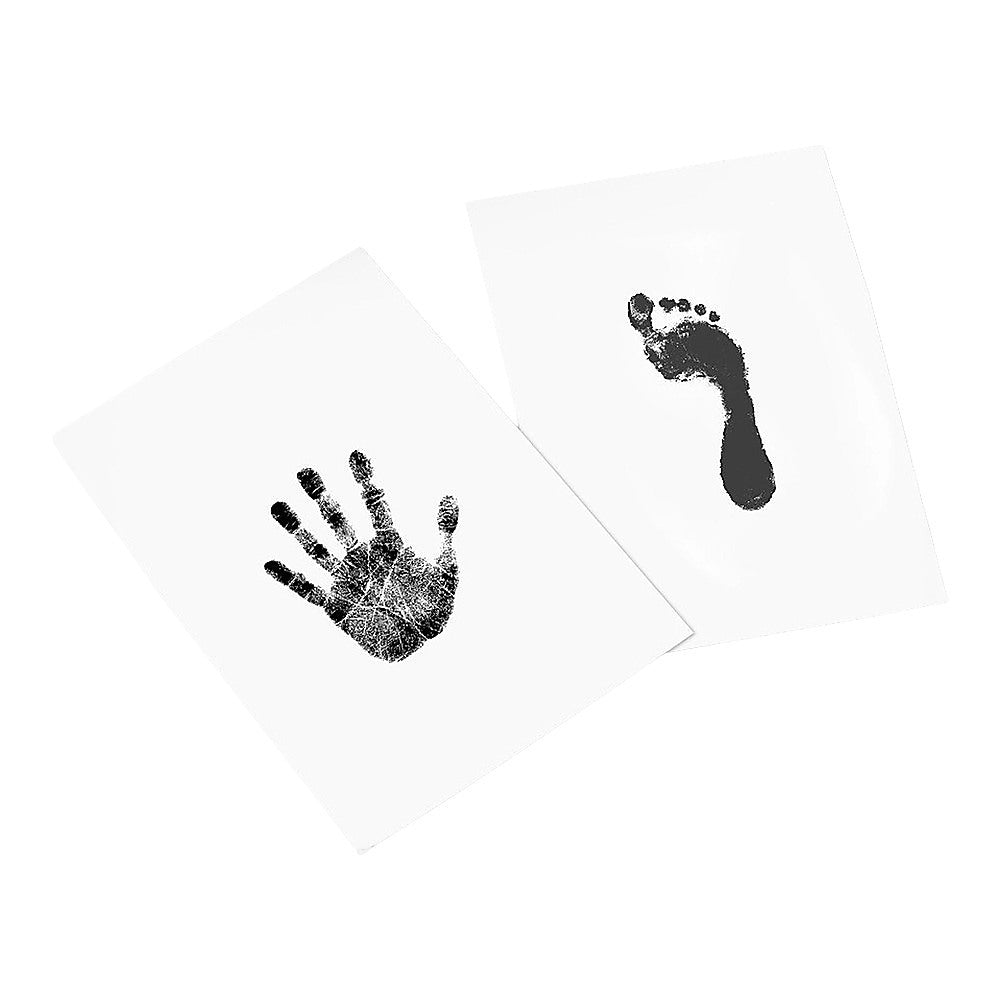 Baby Hand & Footprint Keepsake DIY Photo Frame Kit - White