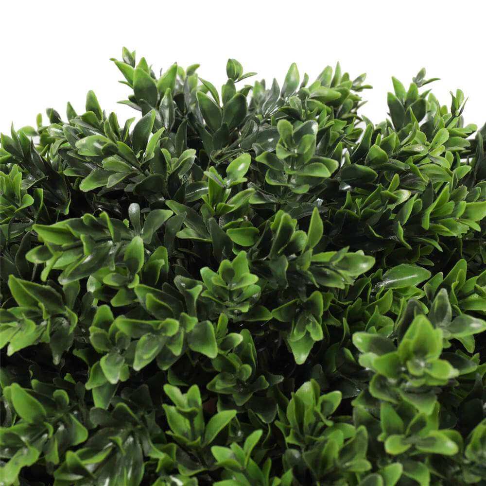Artificial Topiary Shrub Hedyotis 76cm UV Resistant - Two-Tone Green