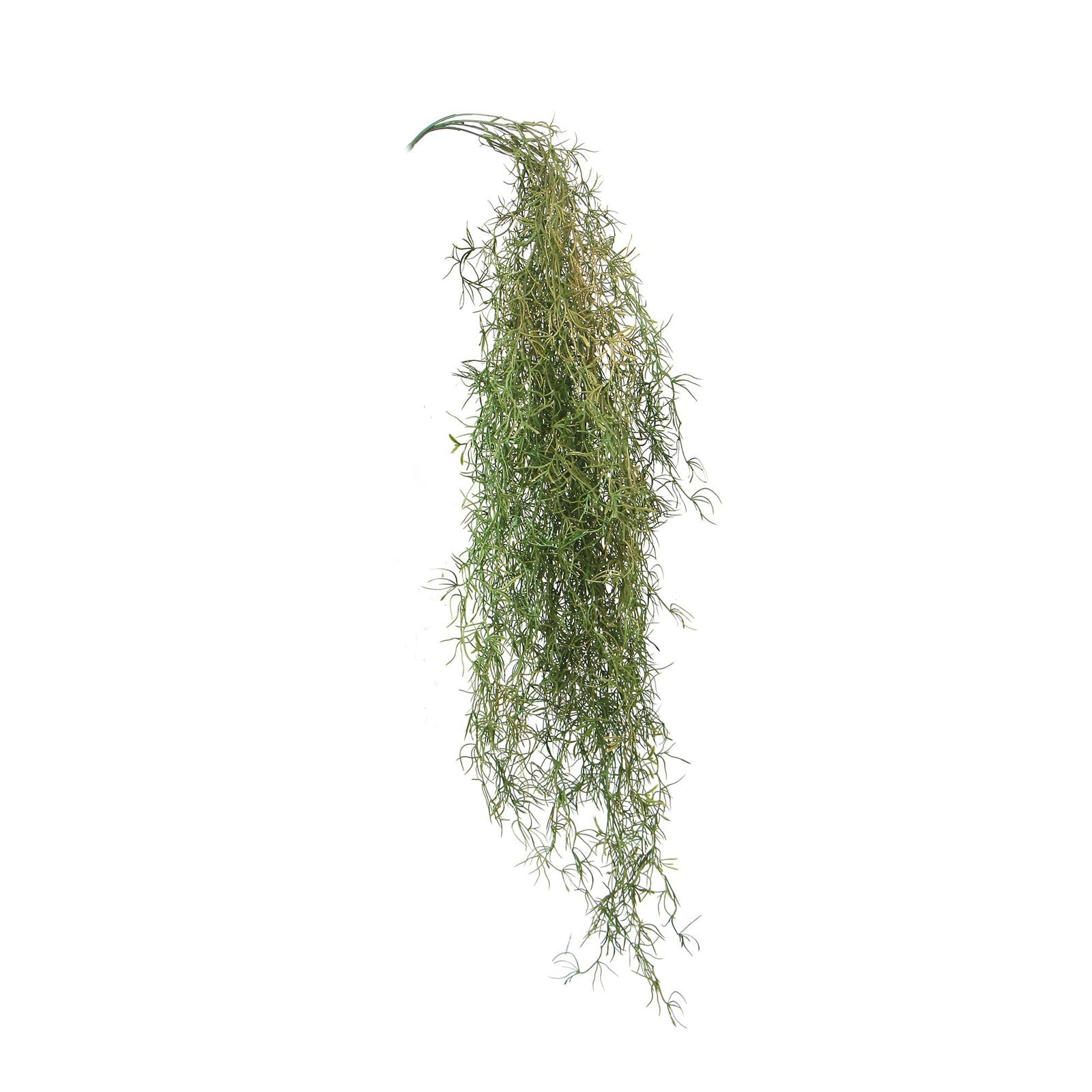 Artificial Air Plant Spanish Moss 100cm UV Resistant - Green Silver