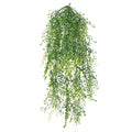 Artificial Hanging Plant 90cm Mixed Green String of Pearls - UV Resistant