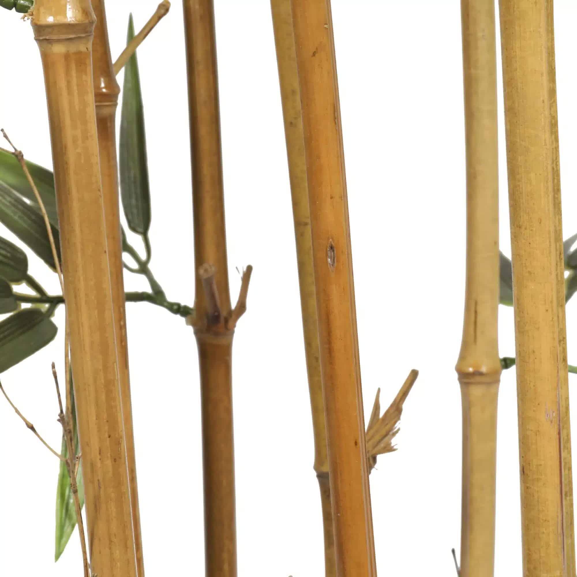 Premium 150cm Artificial Bamboo Cane UV Resistant Plant - Natural