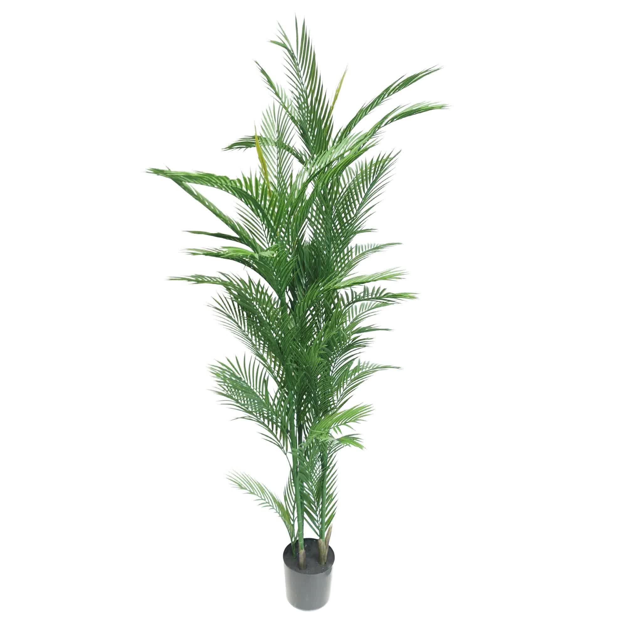 Artificial Phoenix Palm Tree 180cm UV Resistant Real Touch - Natural Green