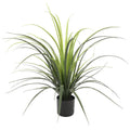 Potted Artificial Yucca Long Grass 75cm UV Resistant - Natural Green