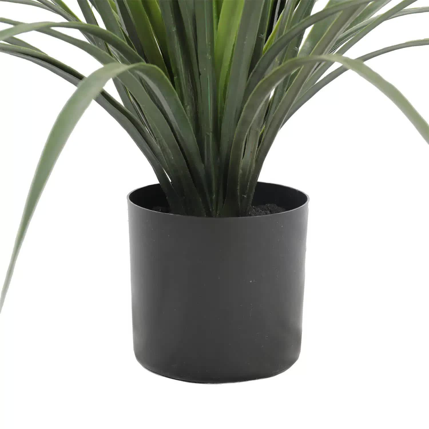 Potted Artificial Yucca Long Grass 75cm UV Resistant - Natural Green