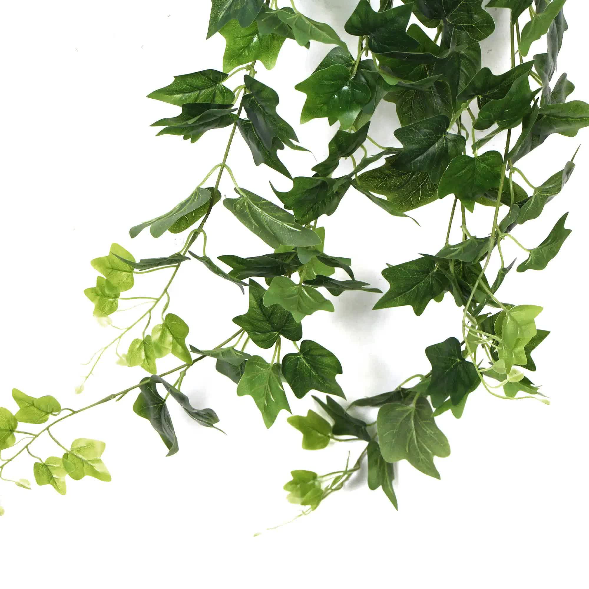 Nearly Natural Artificial Hanging Ivy Bush 90cm - Natural Green