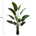 Grand Artificial Potted Travellers Palm Tree 180cm - Green