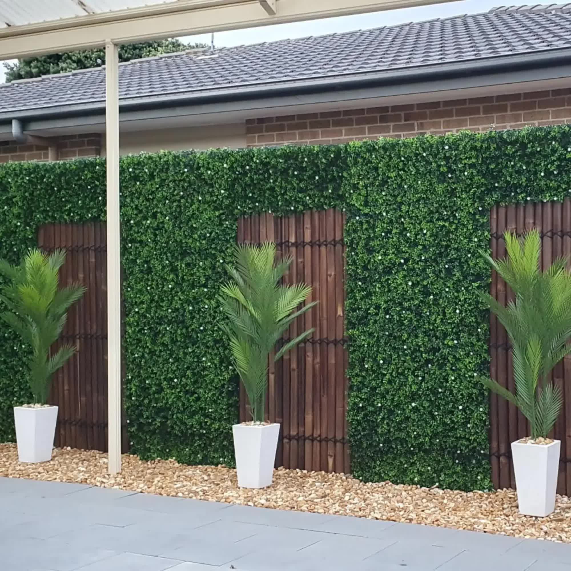 Artificial Phoenix Palm Tree 135cm UV Resistant Real Touch - Green
