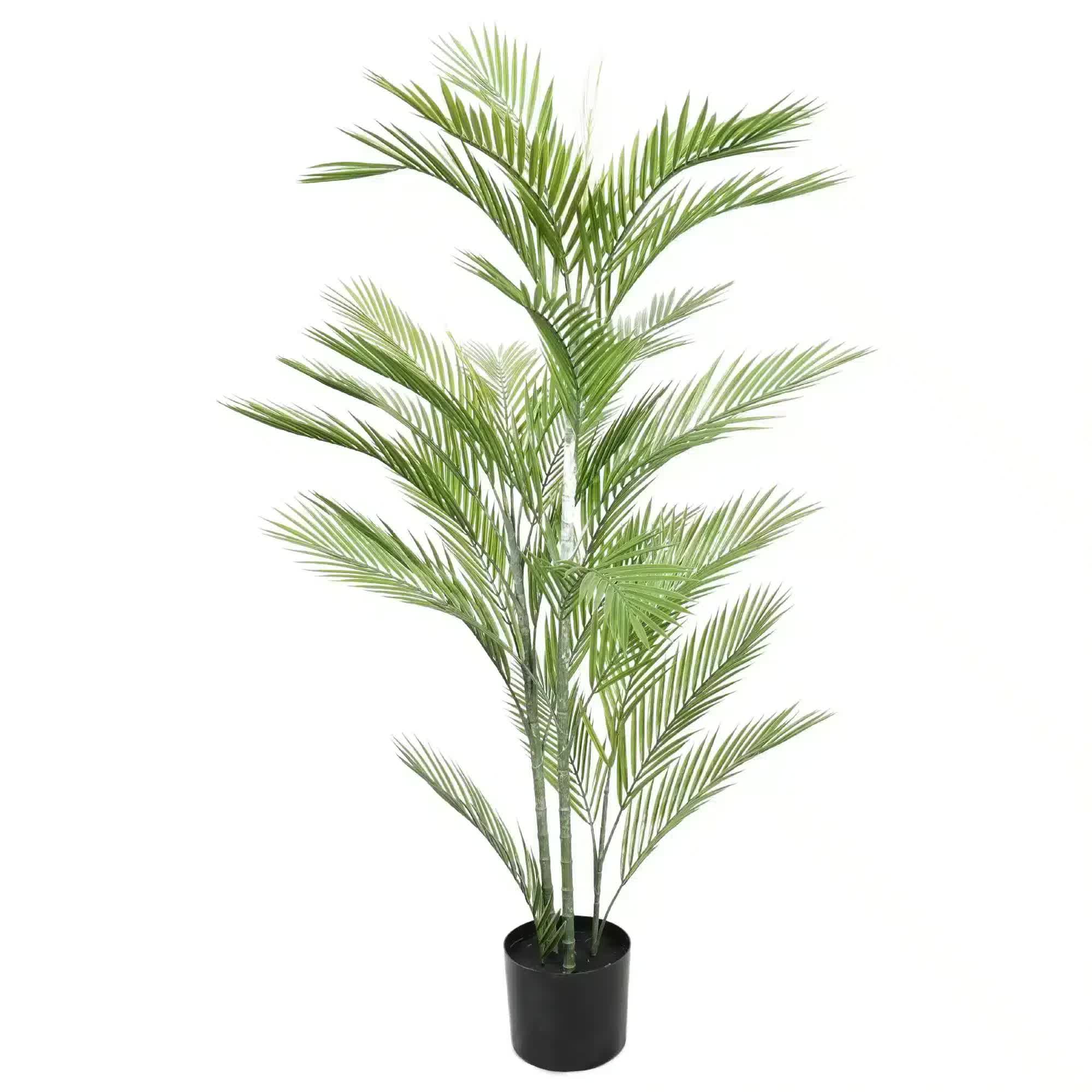 Artificial Phoenix Palm Tree 135cm UV Resistant Real Touch - Green