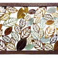 XLarge Metal Leaves Wall Art 152x102cm - Multi Colour