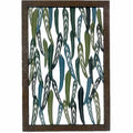 XLarge Metal Leaves Wall Art 102x152cm - Multi Colour