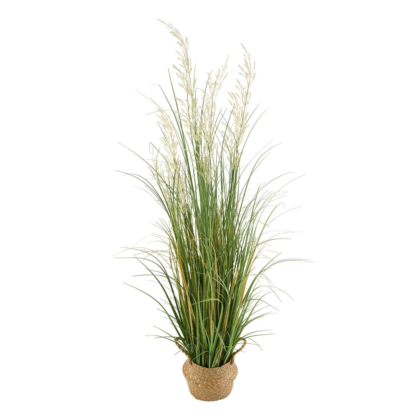 1194mm Artificial Reed Grass Plant in Pot for Indoor Outdoor Décor - Green