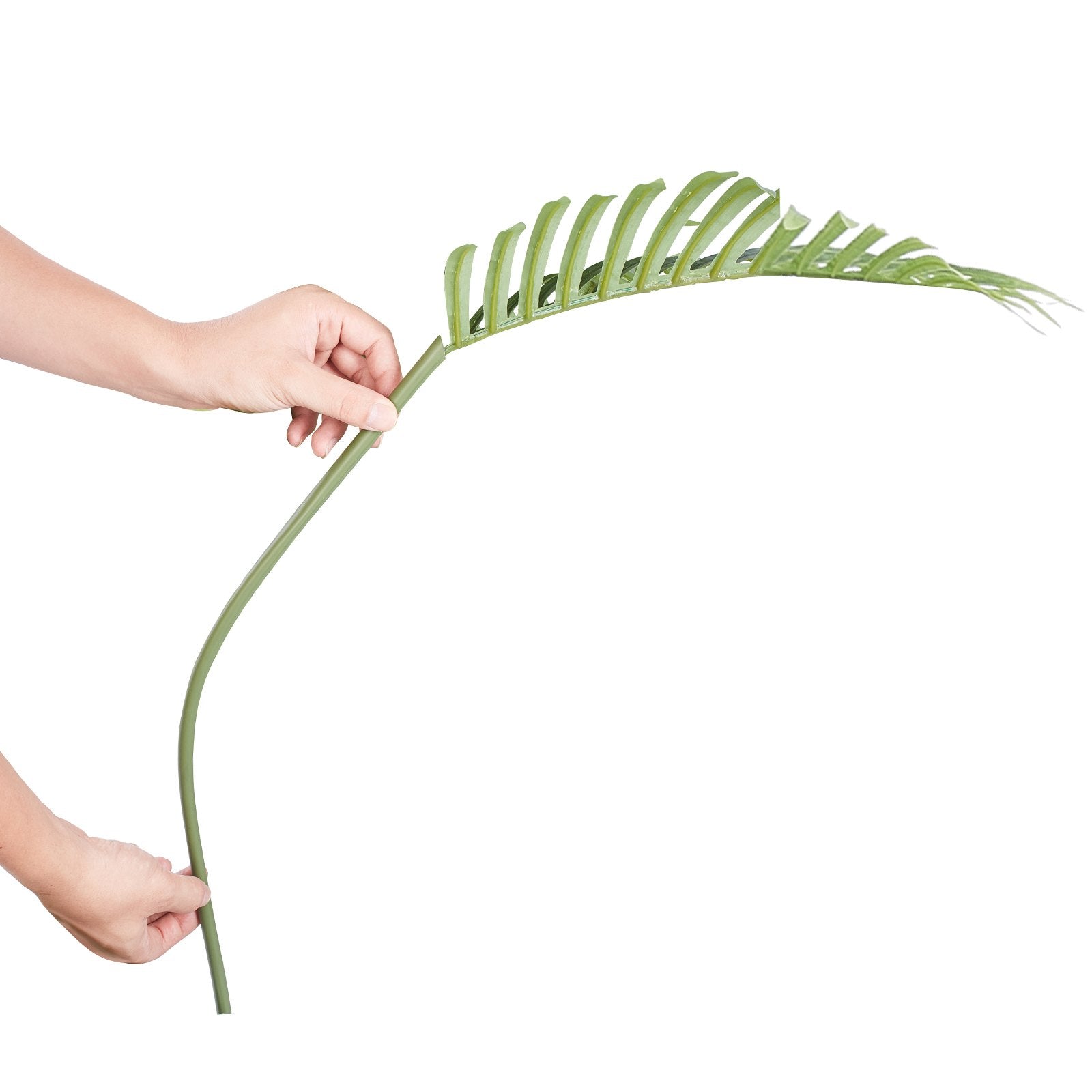 Artificial Palm Tree 1219mm Tall with Anti-Tip Protection and PE Material - Green
