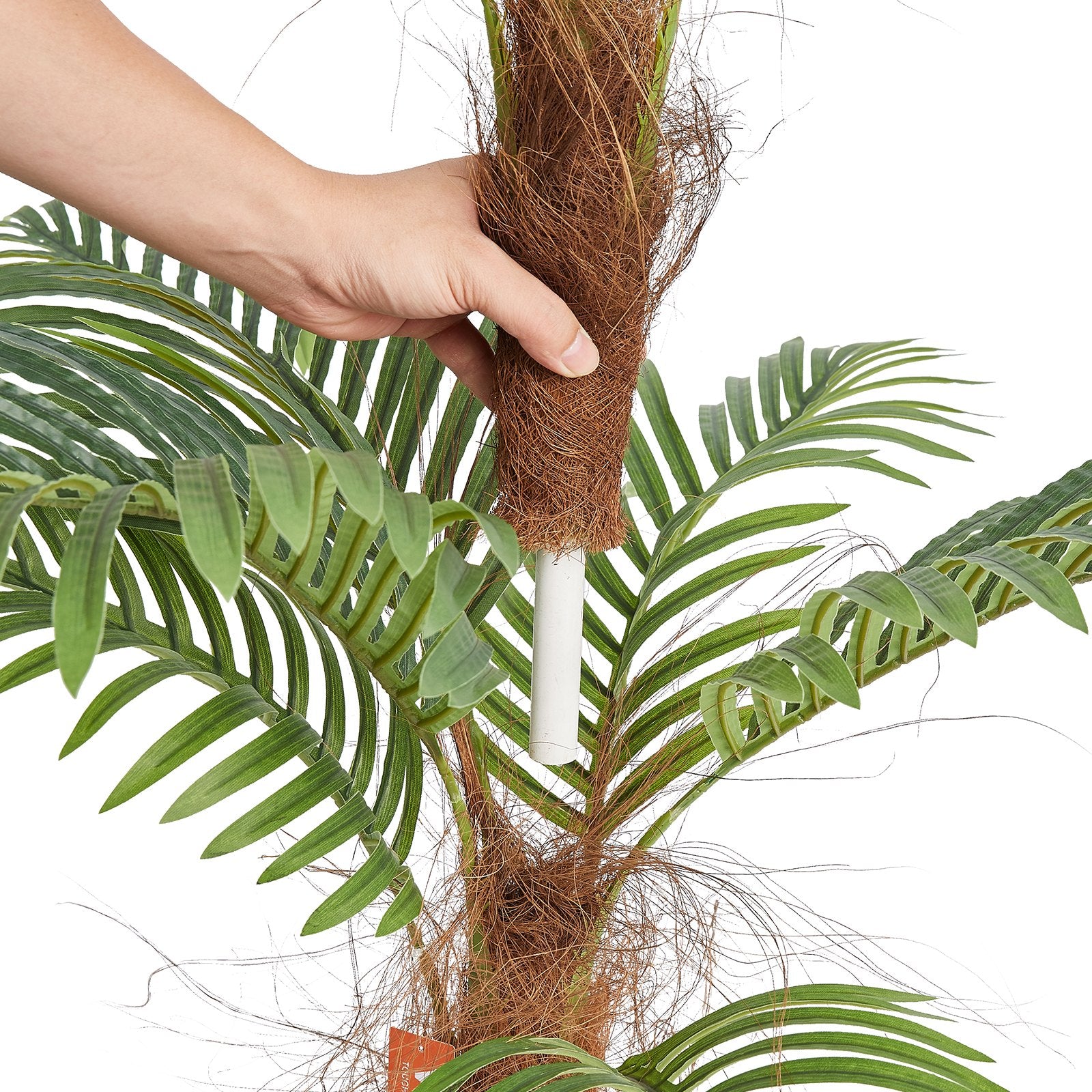 Artificial Palm Tree 1219mm Tall with Anti-Tip Protection and PE Material - Green