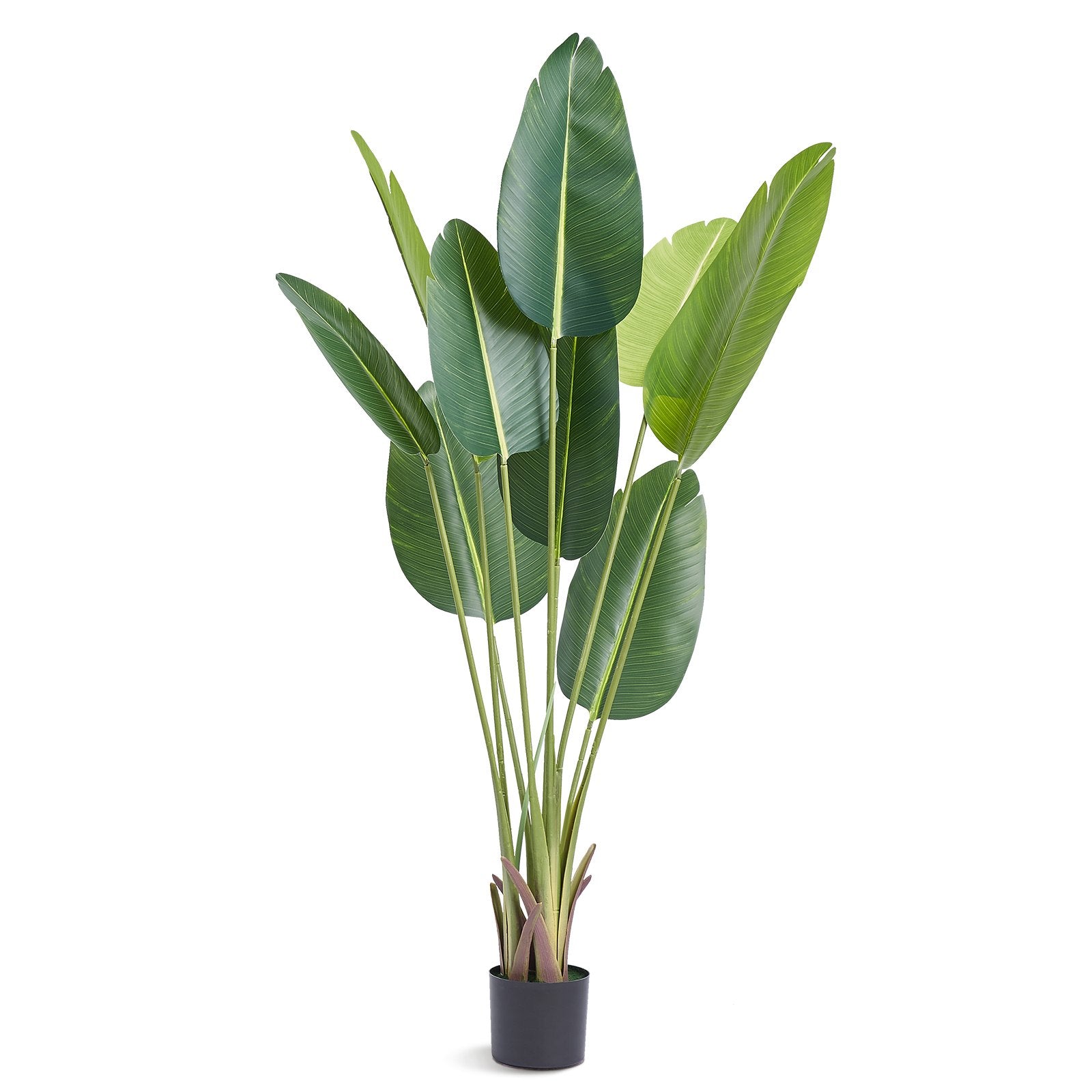 Artificial Birds of Paradise Tree 1.5m Tall with Anti-Tip Protection - Green