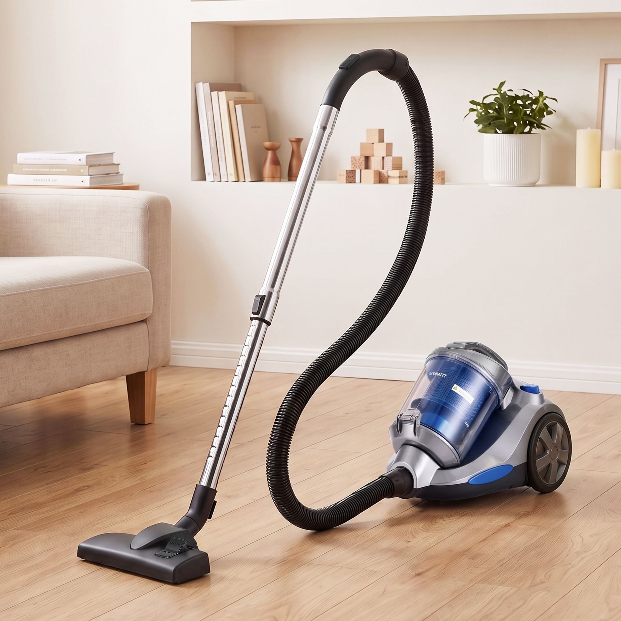 Vacuum Cleaner Bagless Canister 2000W 25kPa Powerful Suction 4L