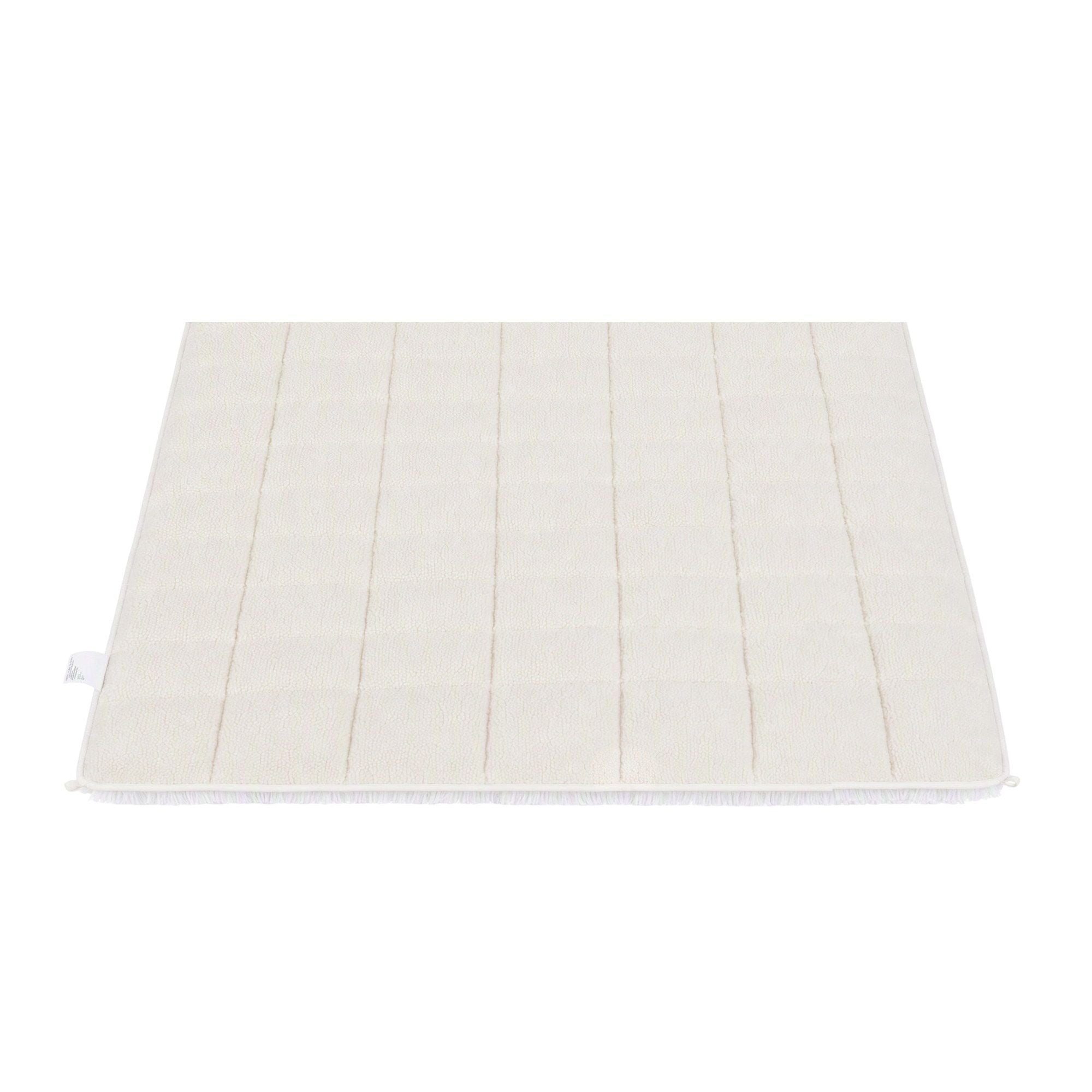 Faux Fur Weighted Blanket 2 Sided Long Pile Sherpa Reverse Cream 6.8KG 120 x 180cm