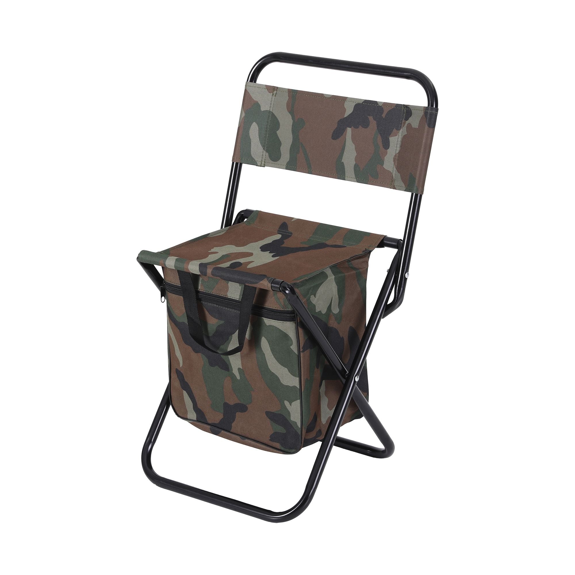 Camping Chair Storage Bag Foldable 600D Oxford Iron Camo 60CM