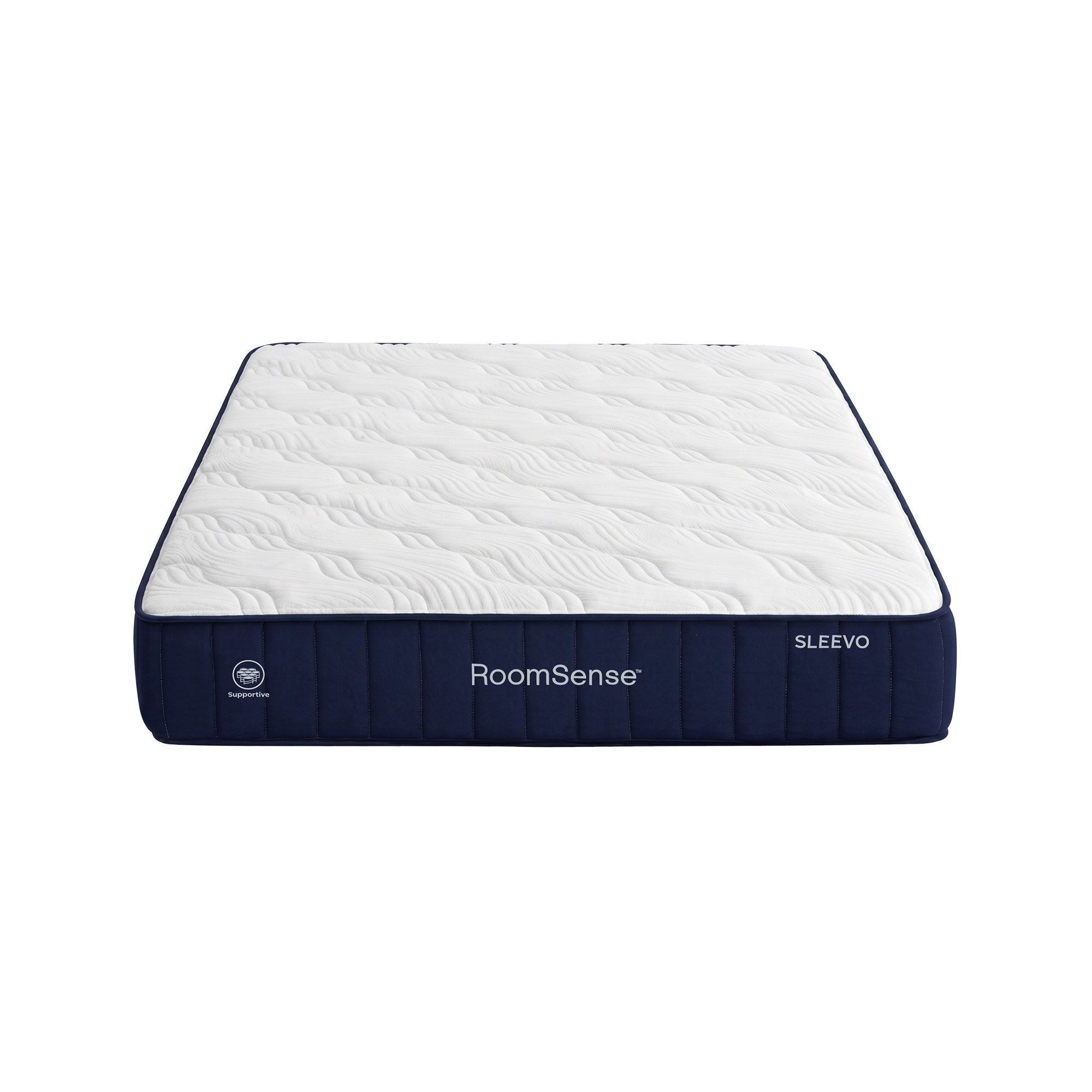 Double Mattress, 26cm Orthopedic Firm Mattress for Back Pain Relief, Pocket Spring Hybrid Mattress Double Size for Home & Rental