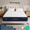 Queen Mattress, 26cm Orthopedic Firm Mattress for Back Pain Relief, Pocket Spring Hybrid Mattress Queen Size for Home & Rental