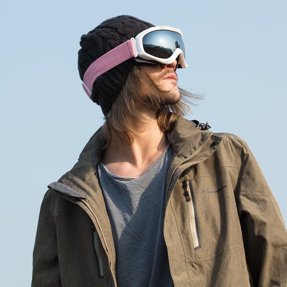 OTG Ski Goggles - Over Glasses Ski/Snowboard Goggles for Men, Women & Youth - 100% UV Protection-OM-5