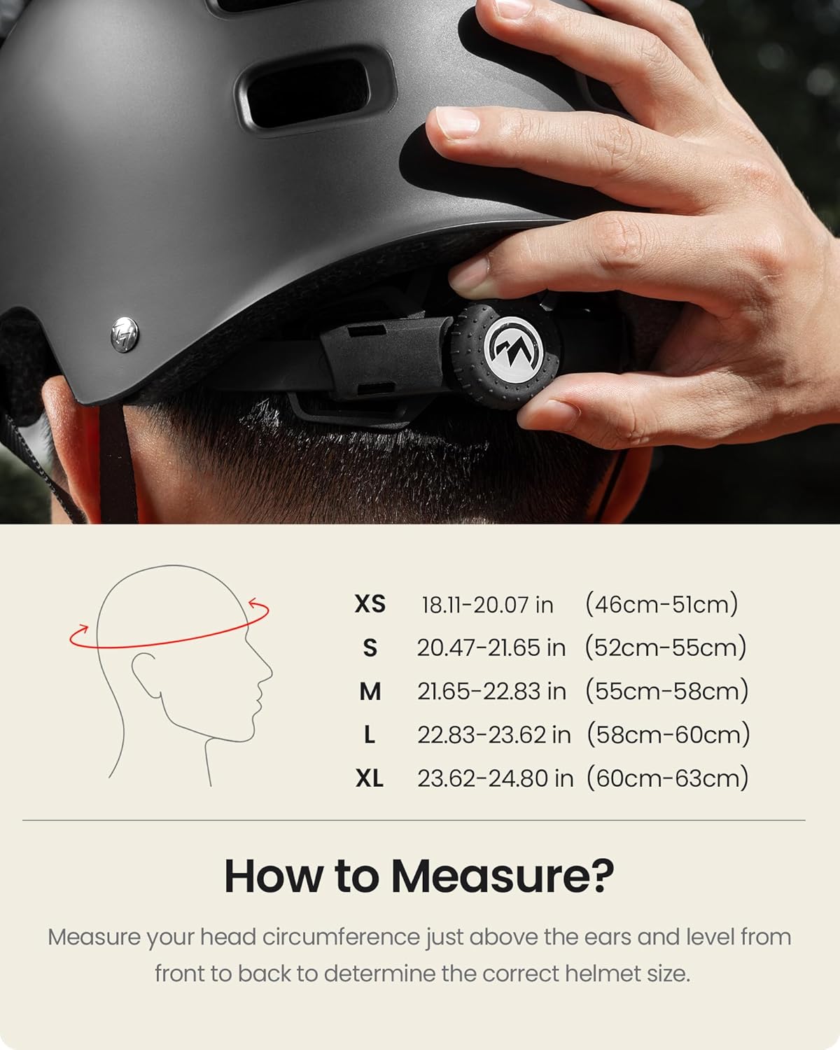 Skateboard Cycling Helmet - Two Removable Liners Ventilation Multi-Sport Scooter Roller Skate Inline Skating Rollerblading for Adults-Black-Medium