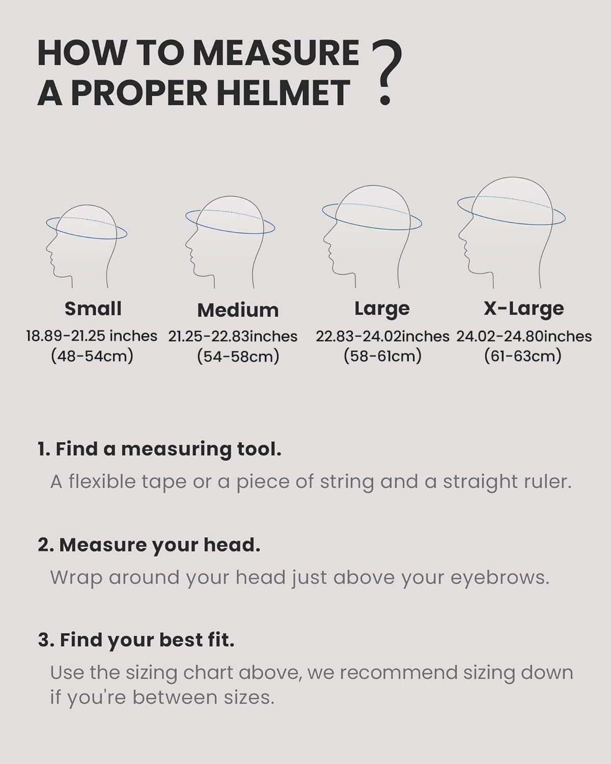 Kelvin Ski Helmet - with ASTM Certified Safety, 9 Options - for Men, Women & Youth-White,Large