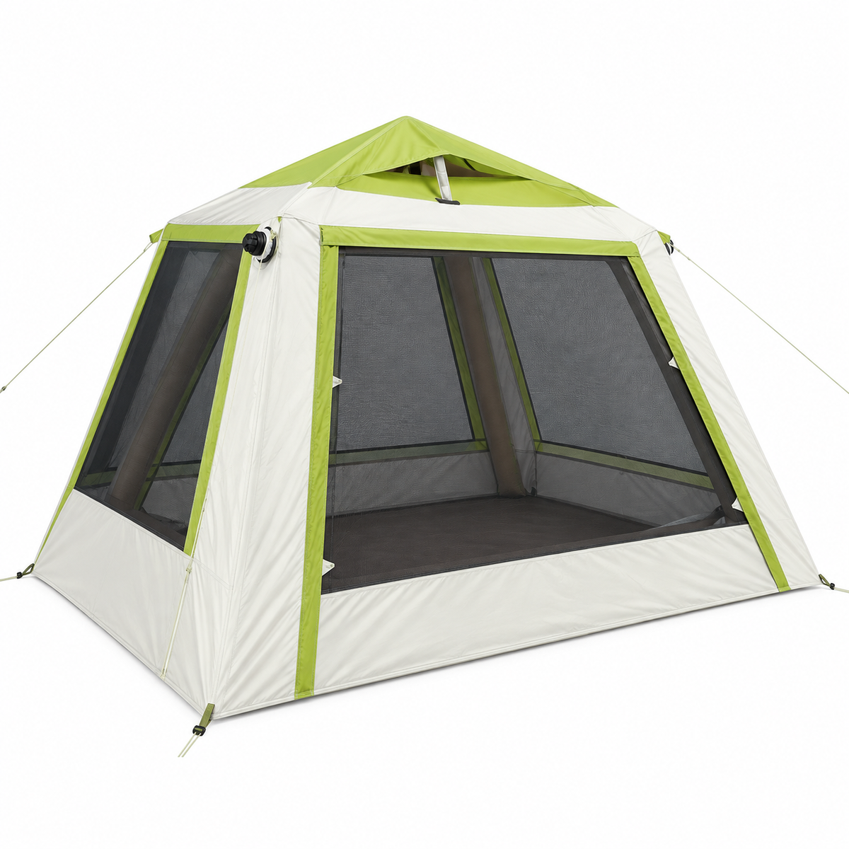Inflatable Mesh Gazebo Tent with Extendable Canopy and Air-Frame Structure