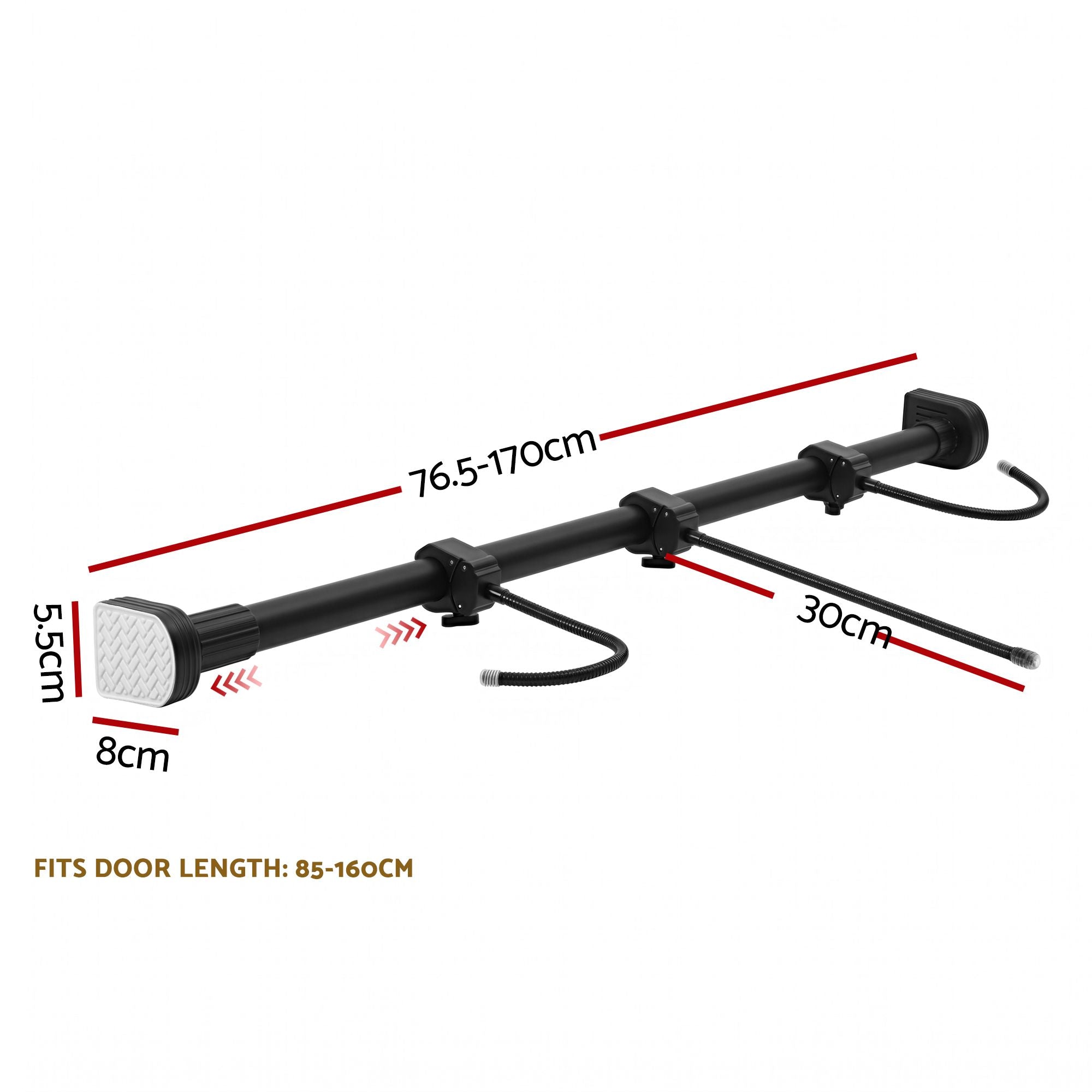 Christmas Garland Hook Wreath Hanger Fits 85-160CM Door No Drill