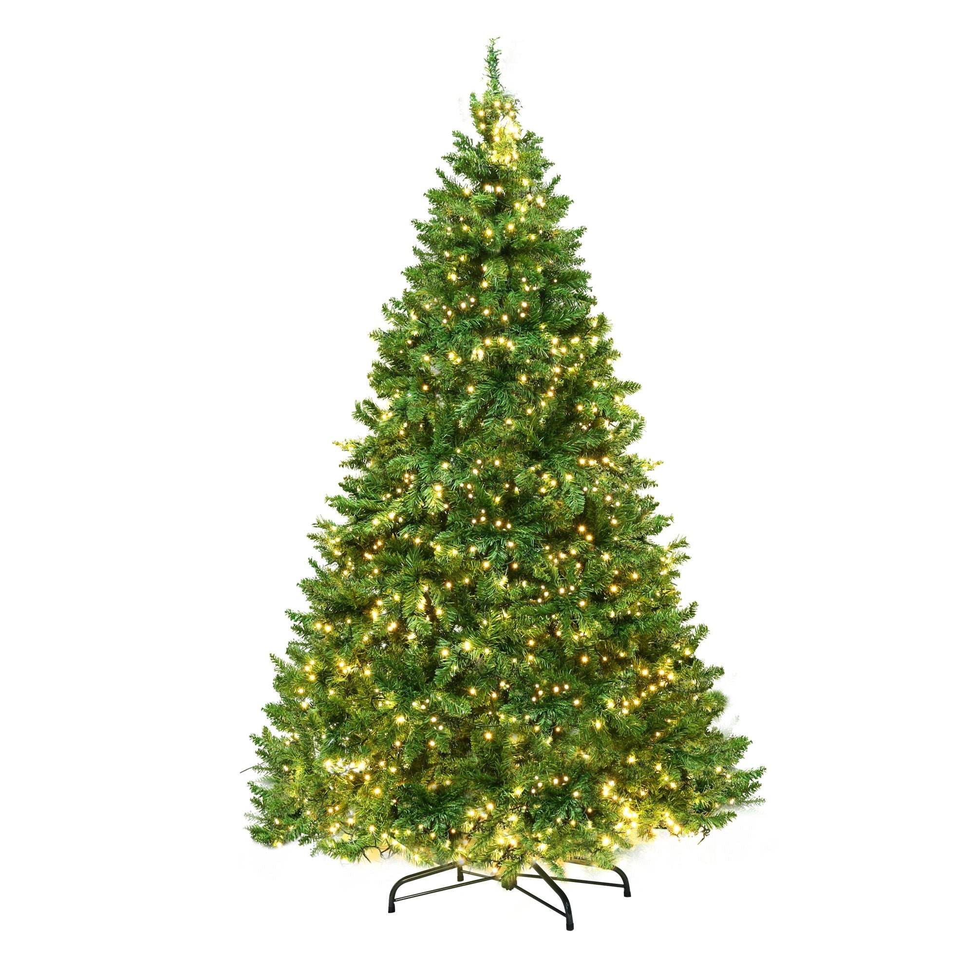 Christmas Tree 2.7m Xmas Tree Decorations 1800 LEDs 1831 Tips 8 Light Modes