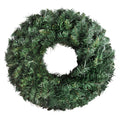 60cm Christmas Wreath with 200 Tips - Green