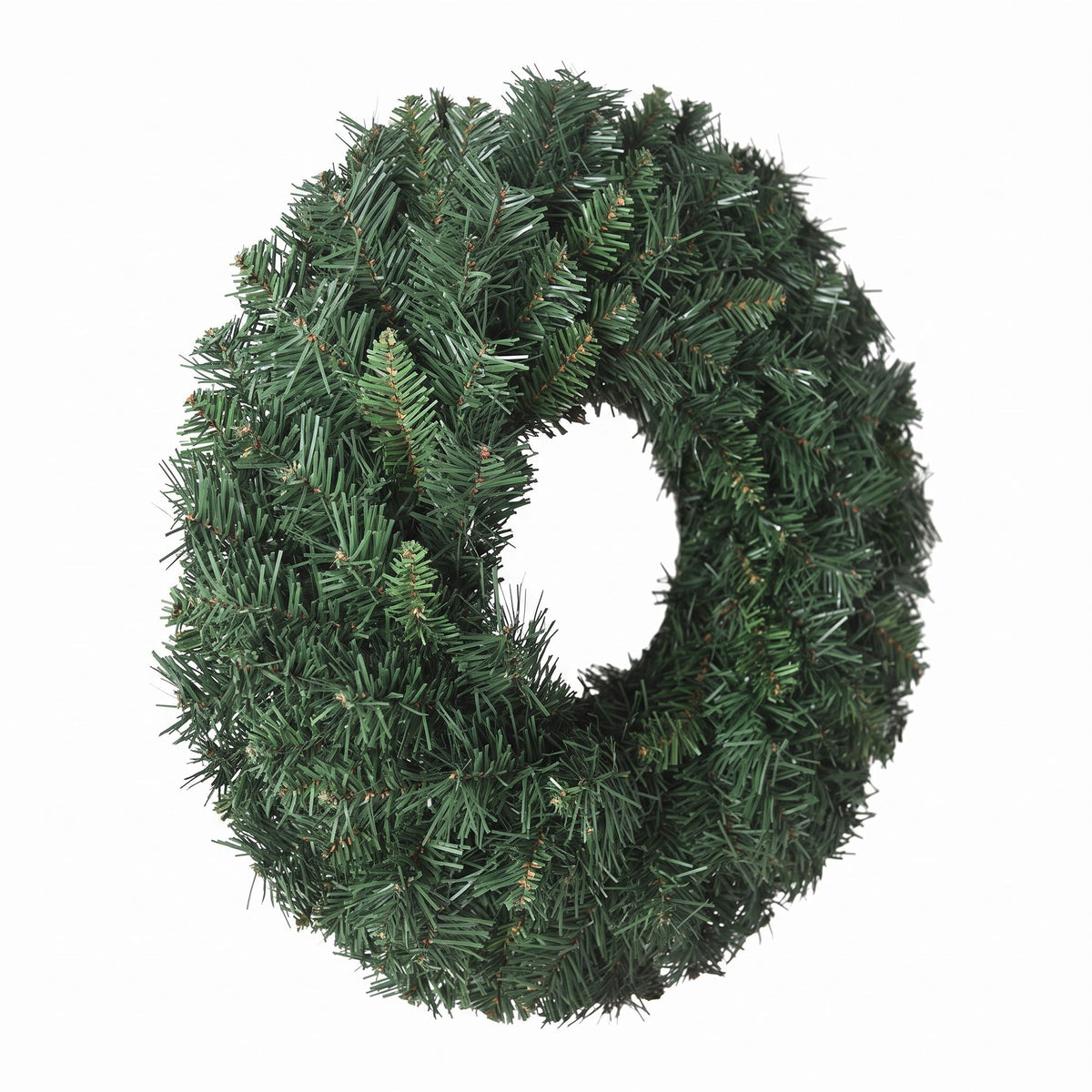 60cm Christmas Wreath with 200 Tips - Green