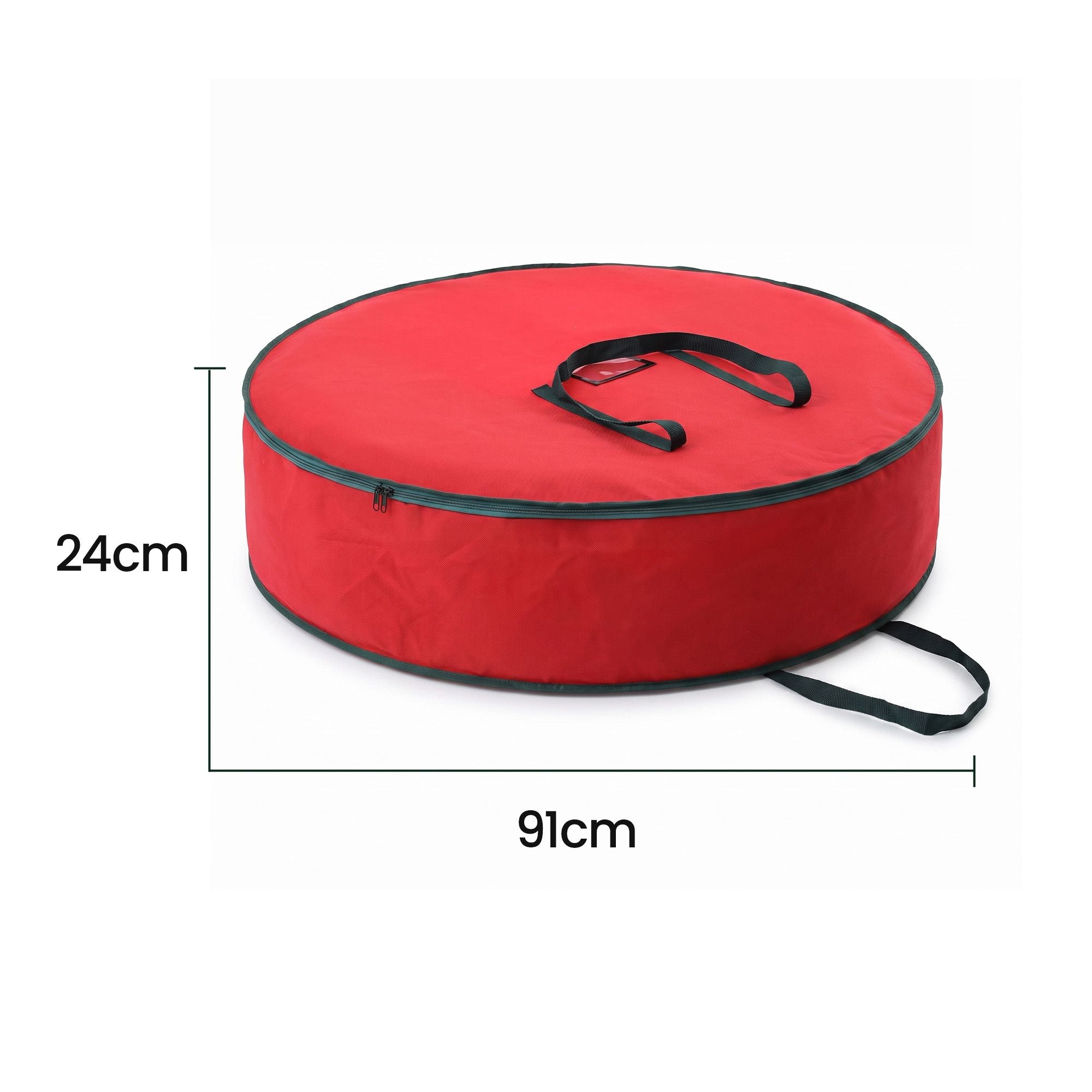 Christmas Garland Wreath Storage Bag Baubles Ornaments Container