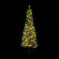 1.8m Pre-Lit Christmas Tree Slim Pencil Xmas Tree Corner Tree