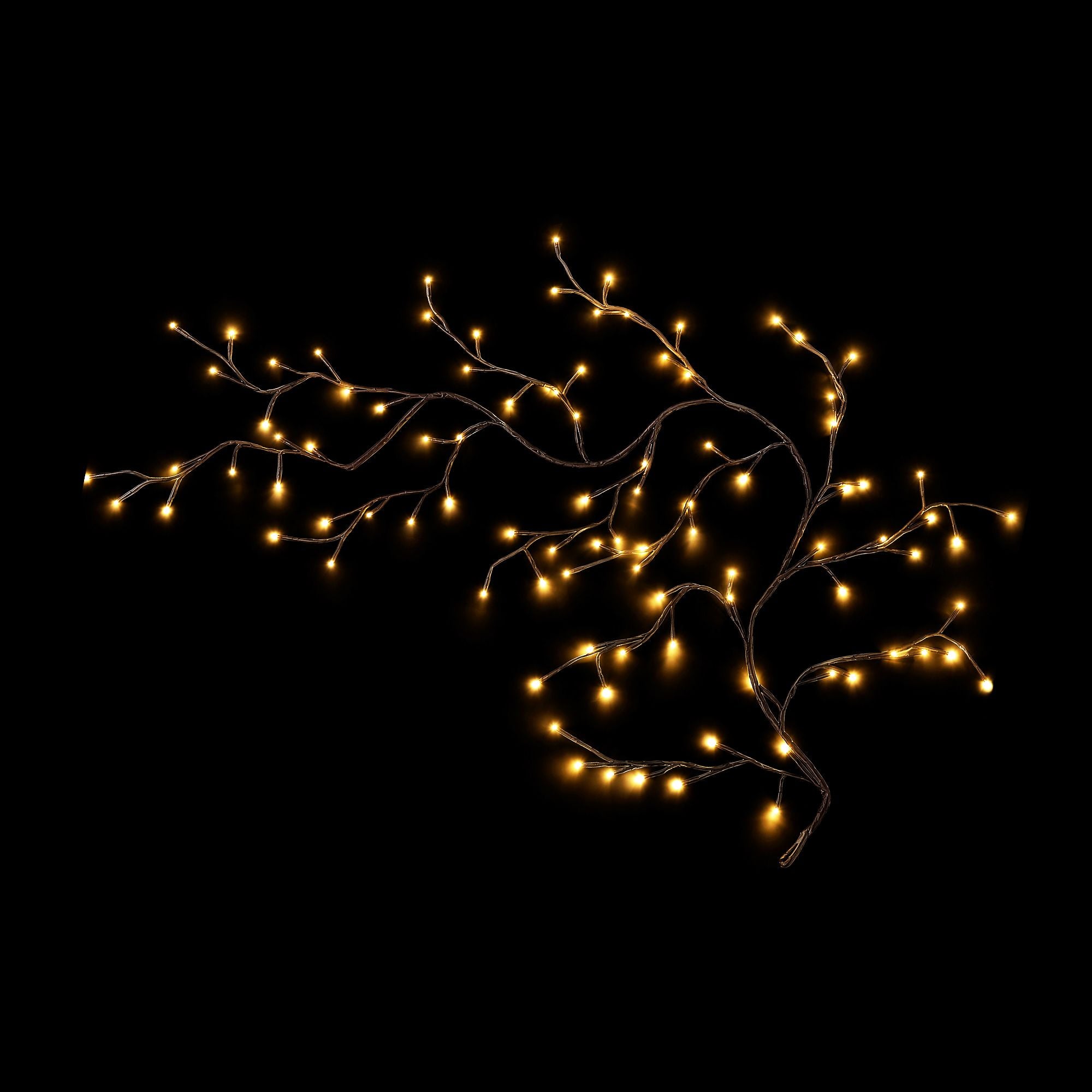 Christmas Willow Vine Lights Branch LED Fairy DIY Wall Decor 1.8m Warm White