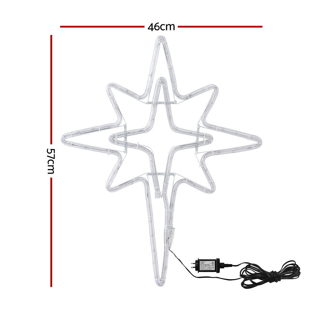 Christmas Lights 57cm Bethlehem Star 90 LED Xmas Decorations Motif