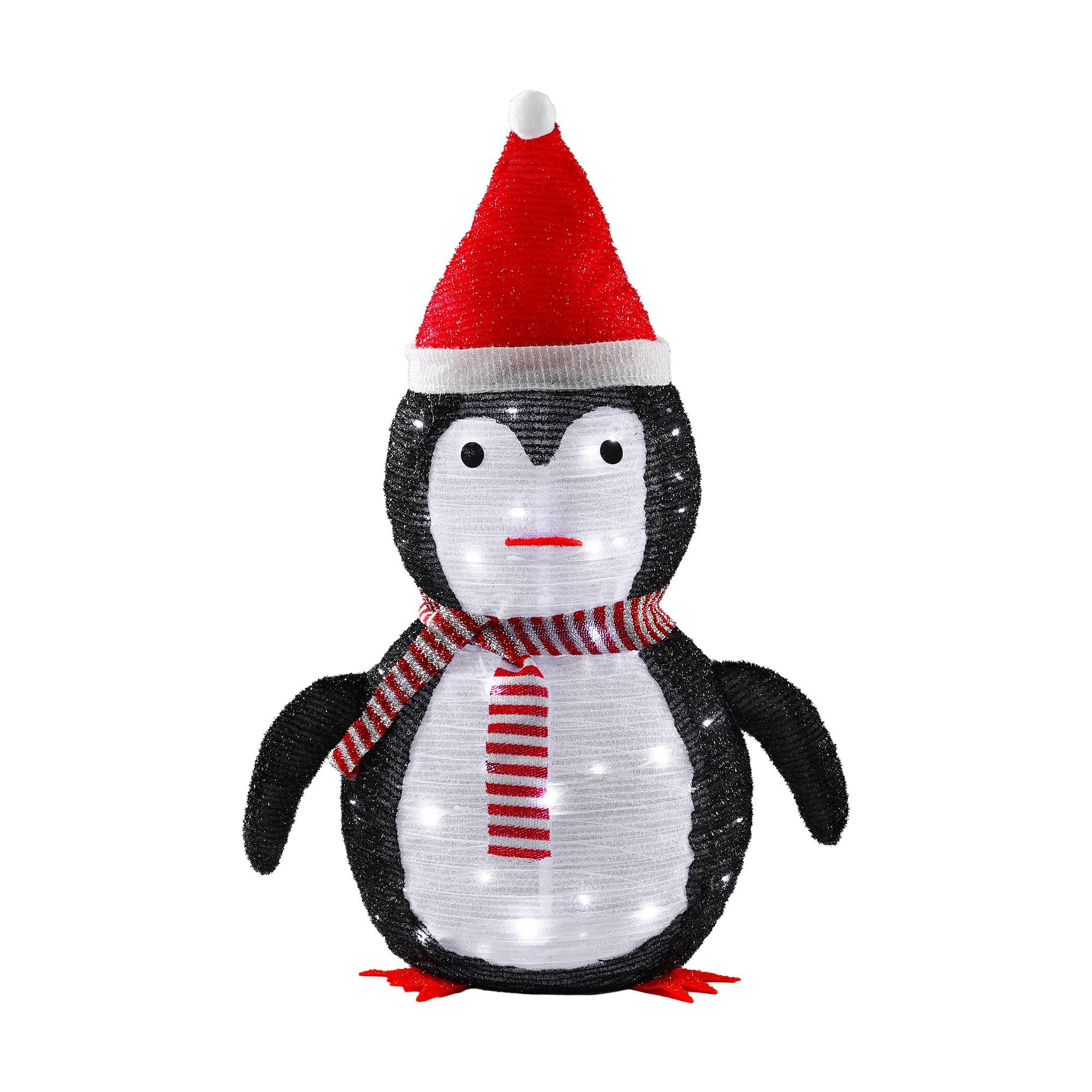 Christmas Penguin Light LED Christmas Decoration Pop Up Christmas Display 70cm