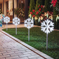 4 Pack Christmas Lights Path Lights Garden Decoration Outdoor Pathway Lighting