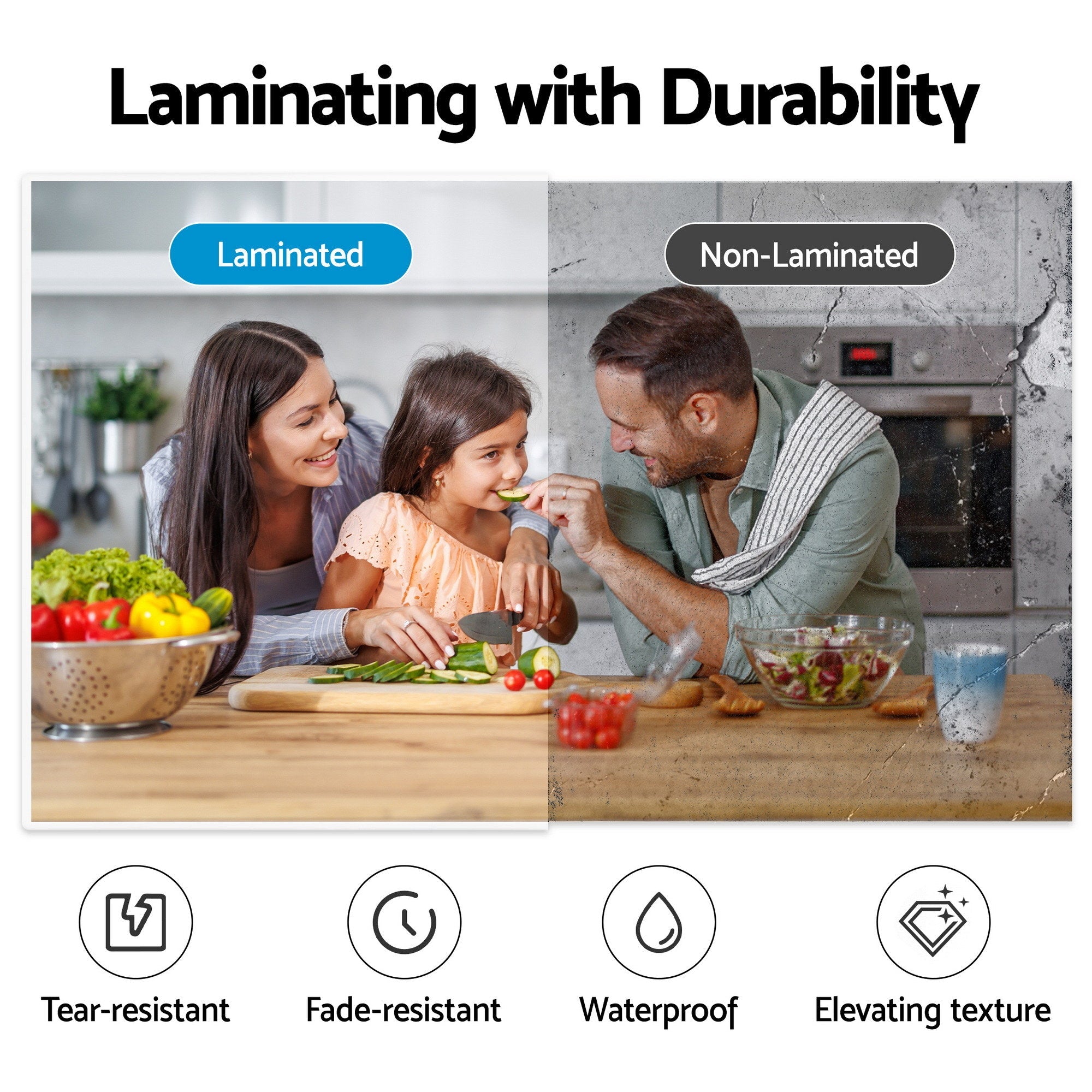 A4 Laminator Machine, Hot & Cold Thermal Fast Lamination Anti - Jam Laminator for Office School Home Document Photo Card Handmade A4 A5 A6, White - Home & Garden > Home Office Accessories > Laminators - Rivercity House & Home Co. (ABN 18 642 972 209) - Affordable Modern Furniture Australia