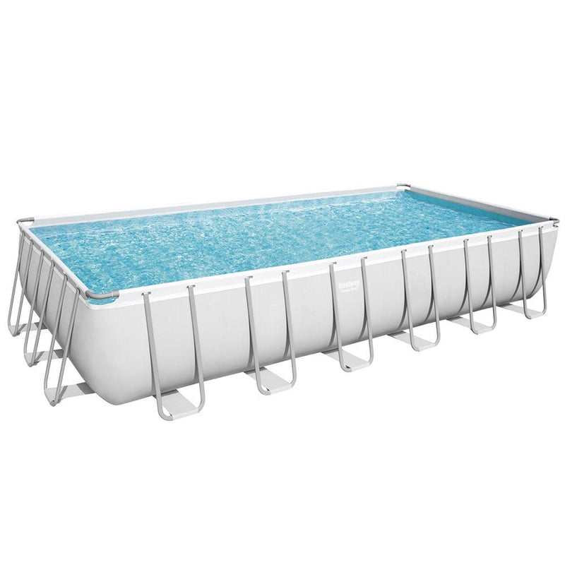 Above Ground Swimming Pool Power Steel™ Rectangular Frame Pools Filter - Rivercity House & Home Co. (ABN 18 642 972 209) - Affordable Modern Furniture Australia