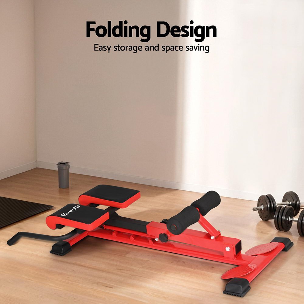 Adjustable 10-in-1 Weight Bench Roman Chair 200kg Capacity - Black - Sports & Fitness > Exercise, Gym & Fitness > Exercise Benches - Rivercity House & Home Co. (ABN 18 642 972 209) - Affordable Modern Furniture Australia