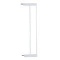 Adjustable Baby and Pet Safety Gate with 10cm Extension - White