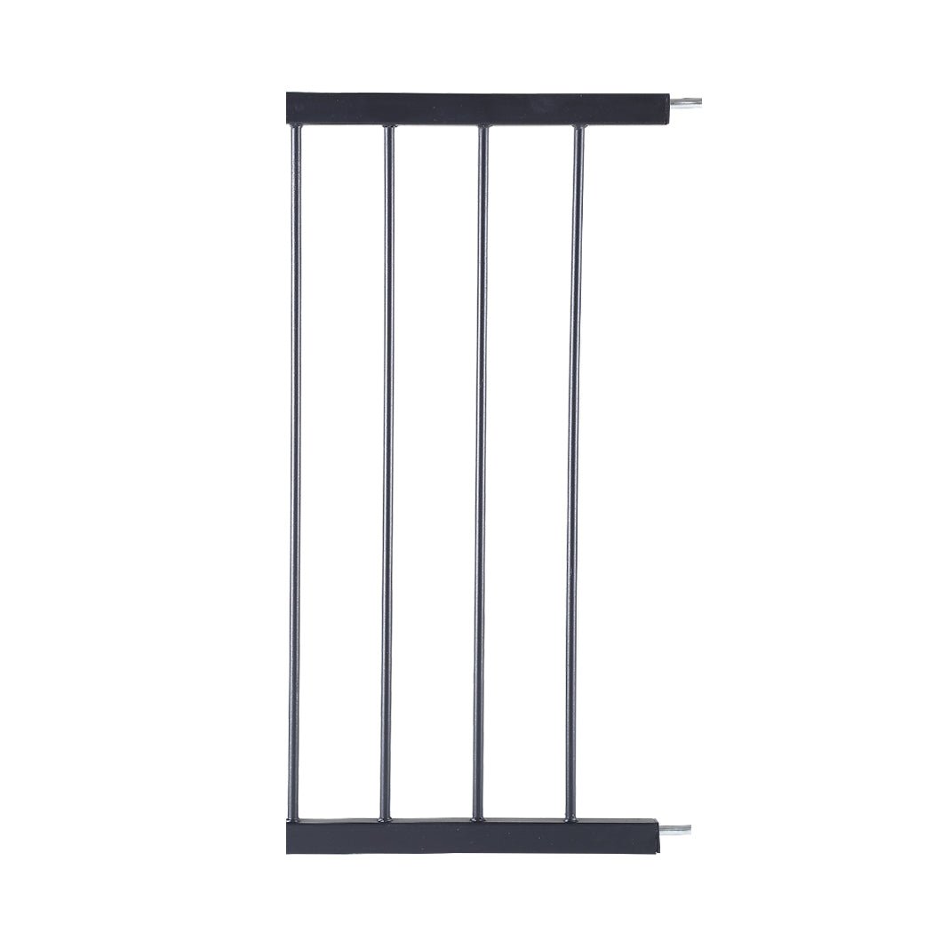 Adjustable Baby and Pet Safety Gate with 30cm Extension - Black - Rivercity House & Home Co. (ABN 18 642 972 209) - Affordable Modern Furniture Australia